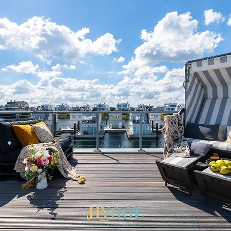 Schwimmendes Haus Hygge Olpenitz Hotell Exteriör bild