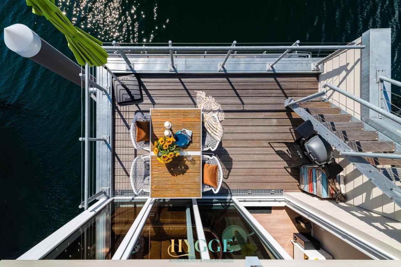 Schwimmendes Haus Hygge Olpenitz Hotell Exteriör bild