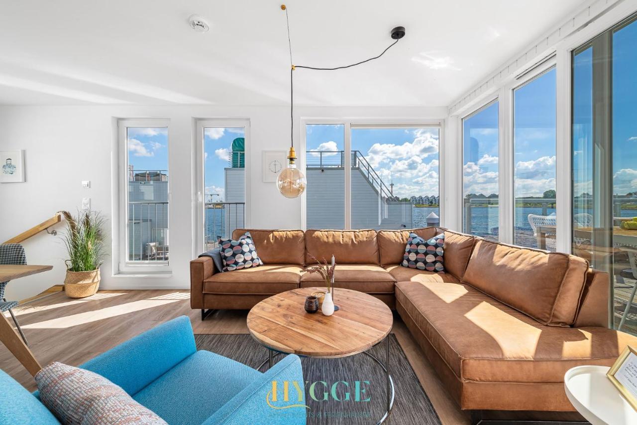 Schwimmendes Haus Hygge Olpenitz Hotell Exteriör bild