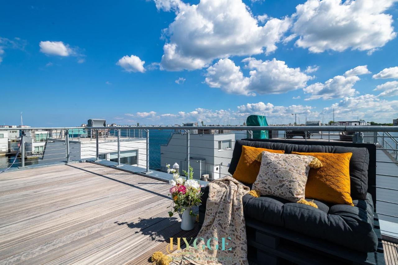 Schwimmendes Haus Hygge Olpenitz Hotell Exteriör bild
