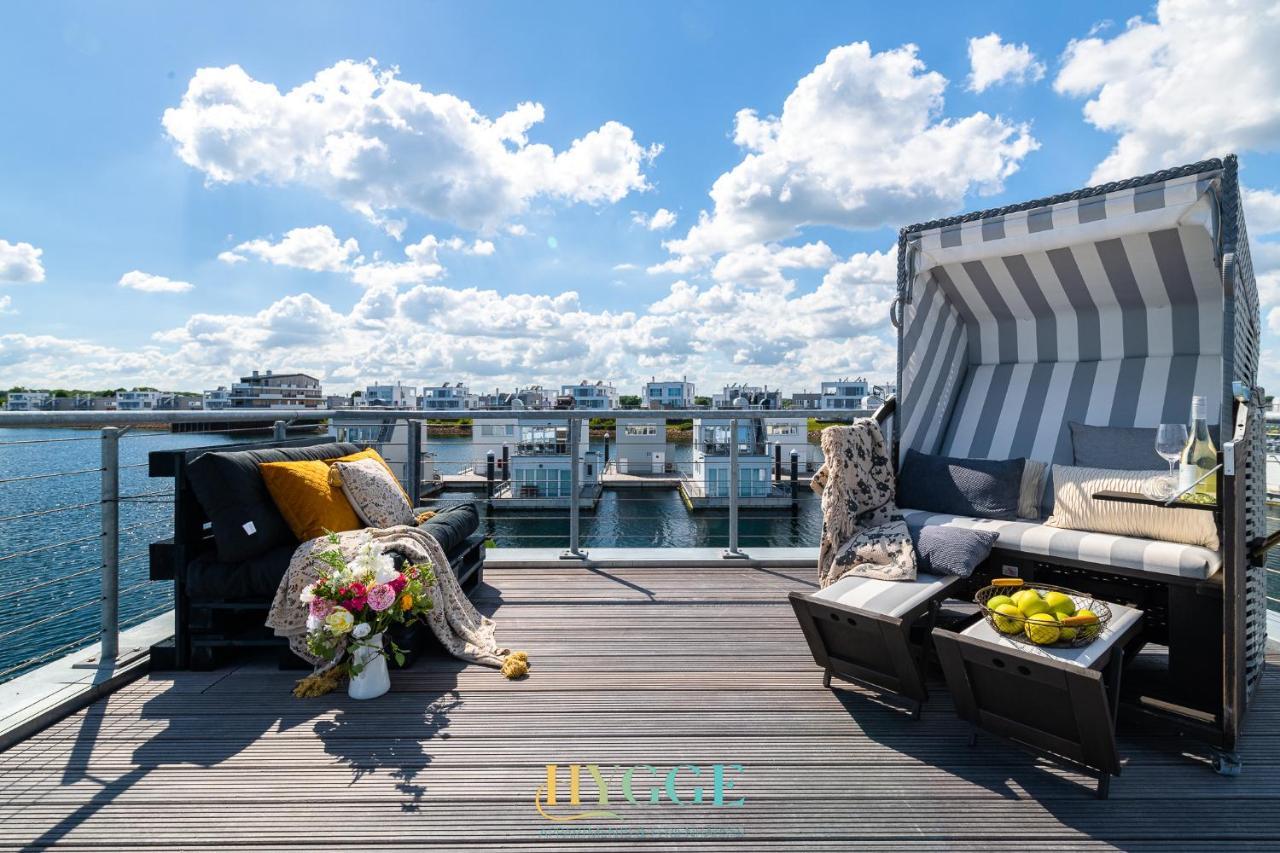 Schwimmendes Haus Hygge Olpenitz Hotell Exteriör bild