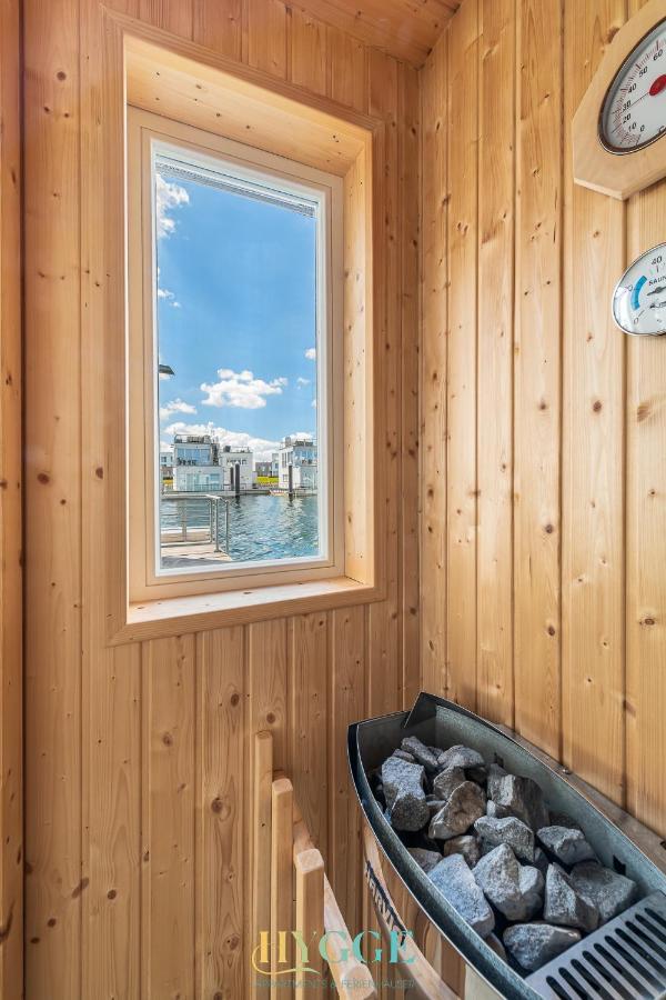 Schwimmendes Haus Hygge Olpenitz Hotell Exteriör bild